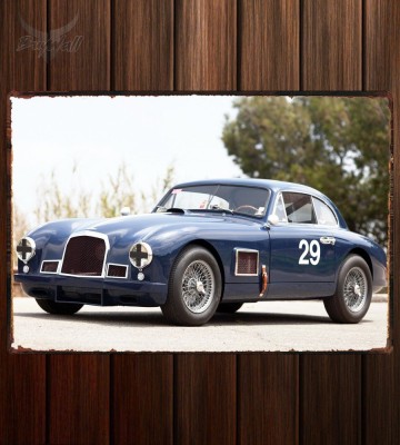 Металлическая табличка Aston Martin DB2 Vantage Saloon 019